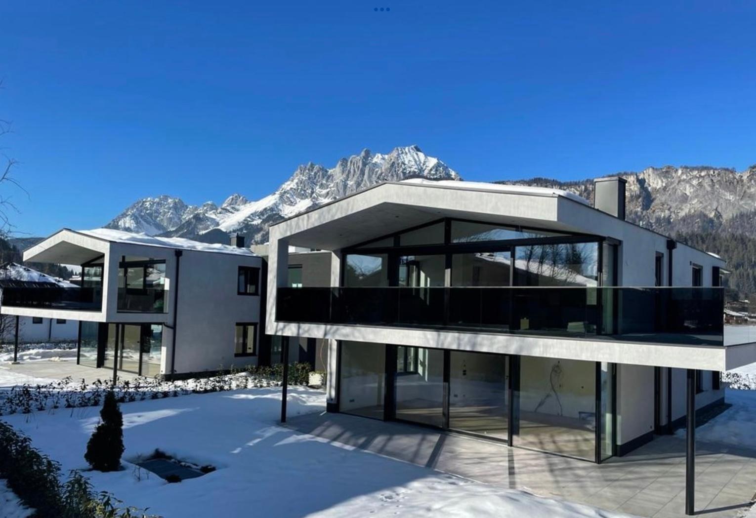 Residenz Calista mit Blick auf den Wilden Kaiser